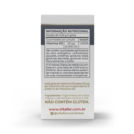 VITAFOR VITAMINA D EM GOTAS 10 ML