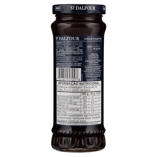 GELEIAS SAINT DALFOUR 284G CEREJA