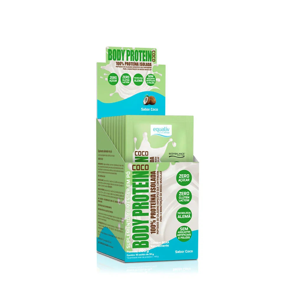 EQUALIV BODY PROTEIN COCO SACHE 20G