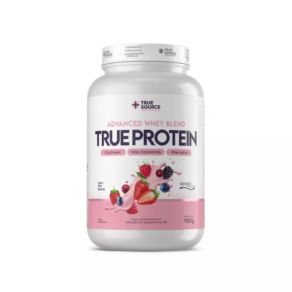 PROTEINA TRUE PROTEIN RED BERRIES 900G - TRUE SOURCE