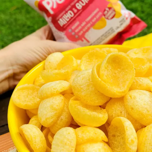 SALGADINHO DE MILHO E QUINOA SABOR PRESUNTO 25G BELIVE