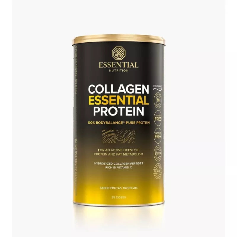 COLLAGEN PROTEIN FRUTAS TROPICAIS LATA 427.5G ESSENTIAL