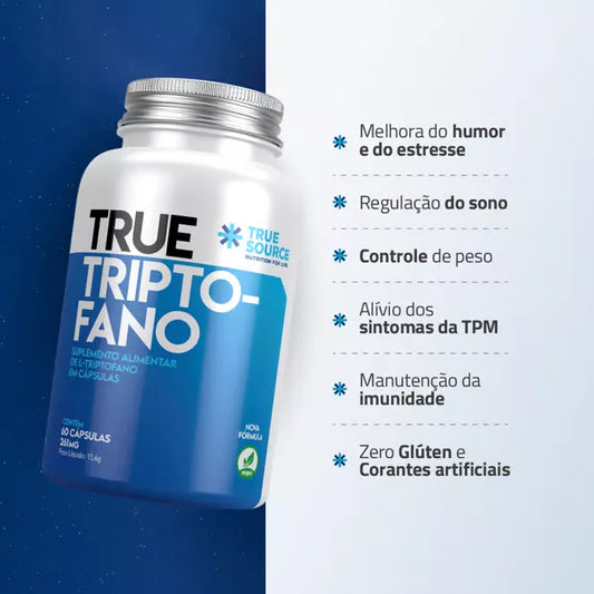 TRIPTOFANO 60 CAPSULAS - TRUE SOURCE
