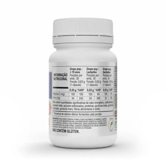 FERRO PLUS 30 CAPSULAS 500MG VITAFOR