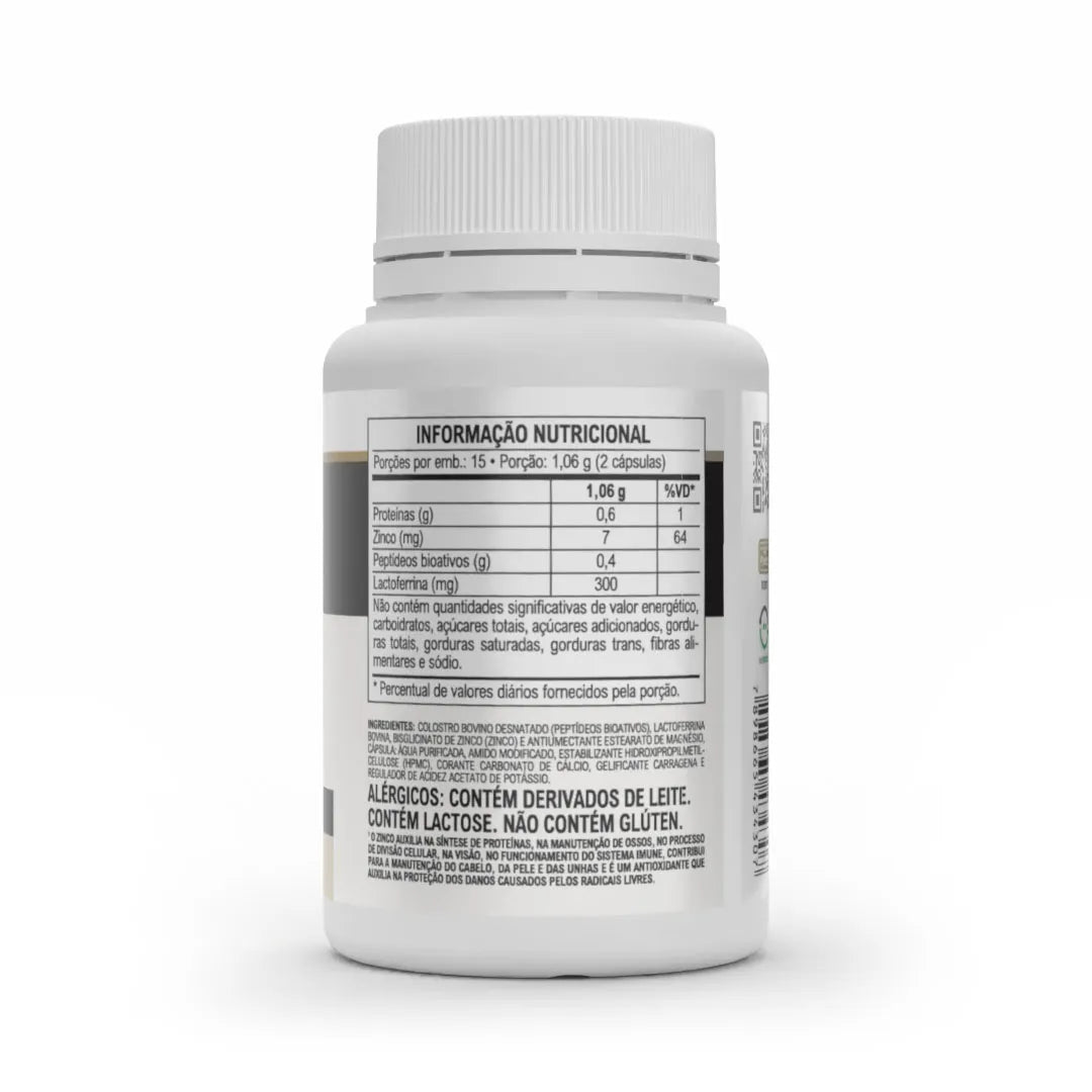 COLOSFORT LACTOFERRIN PLUS VITAFOR 30CAPSULAS 400MG