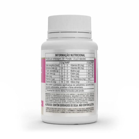 HYALURONIC HAIR 60 CAPSULAS 500MG VITAFOR