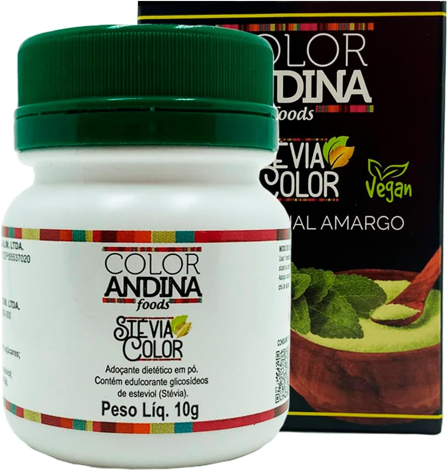 ADOCANTE STEVIA COLOR ANDINA 10G