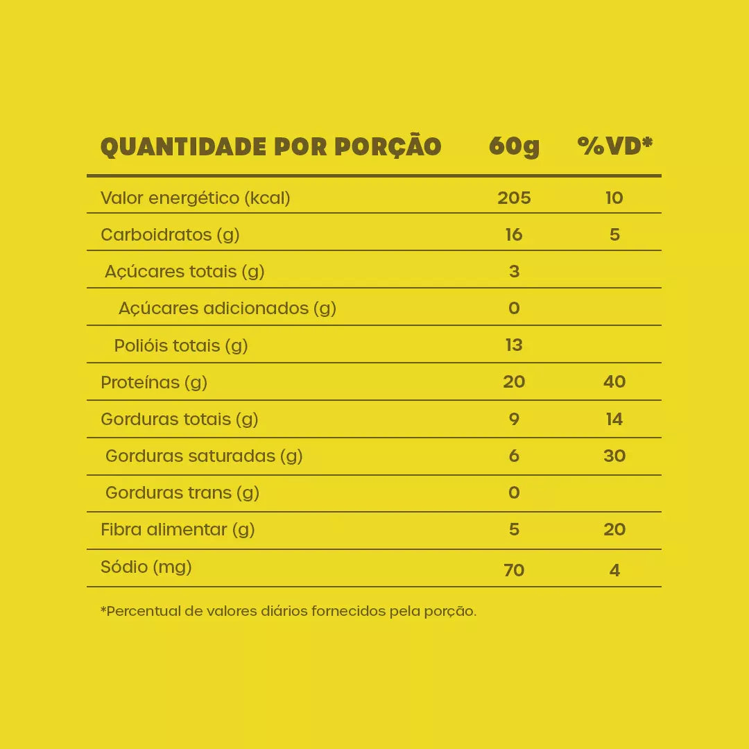 BOLD BAR TORTA DE LIMÃO 60G BOLD