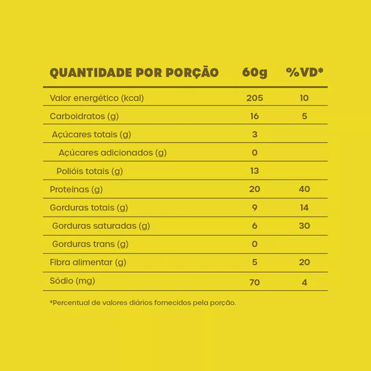 BOLD BAR TORTA DE LIMÃO 60G BOLD