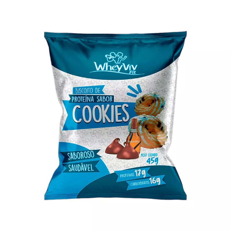 BISCOITO WHEYVIV COOKIES 45G