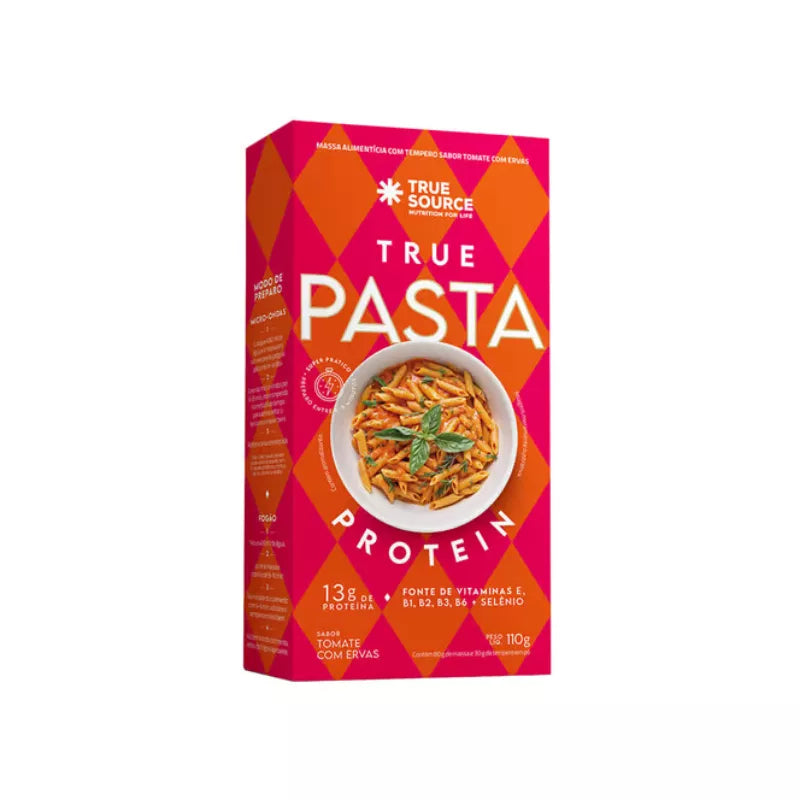 TRUE PASTA PROTEIN SABOR TOMATE COM ERVAS 110G - TRUE SOURCE