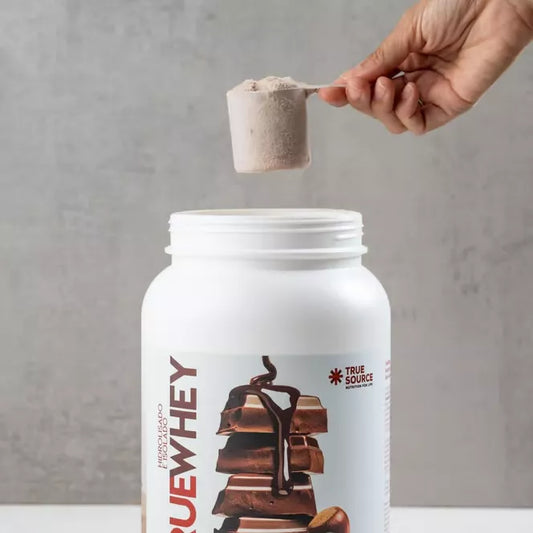 PROTEINA TRUE WHEY CHOCOLATE COM AVELA 1810G TRUE SOURCE