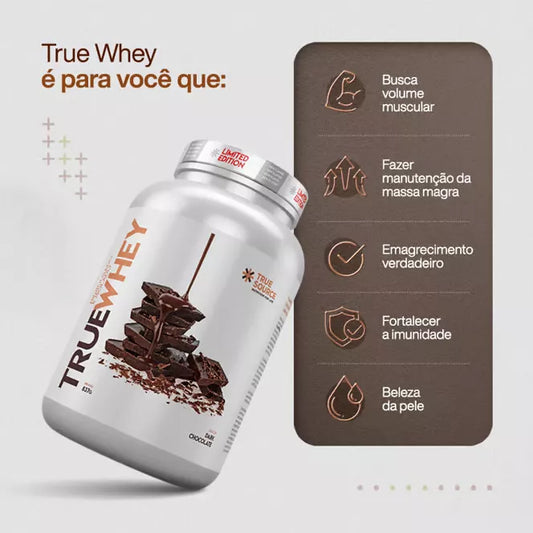 PROTEINA TRUE WHEY DARK CHOCOLATE 837G TRUE SOURCE