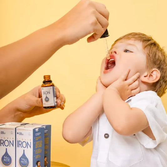 IRON PLUS FOR BABY E KIDS 30ML SABOR MORANGO - TRUE SOURCE