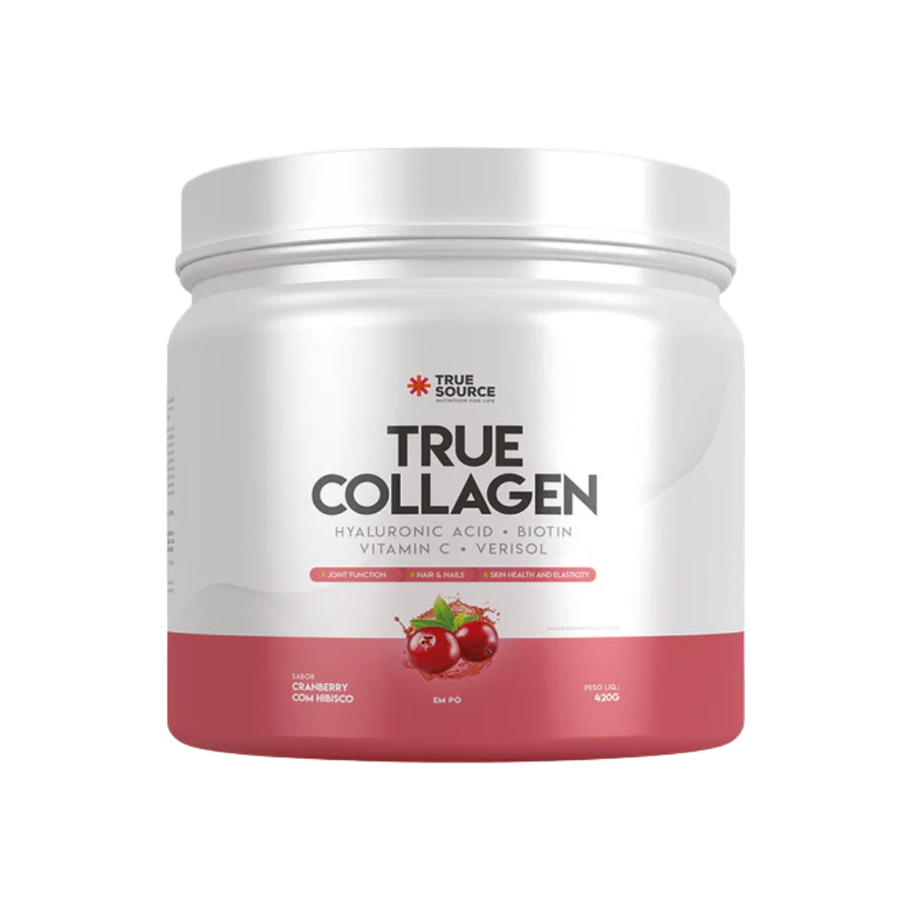COLLAGEN CRANBERRY COM HIBISCO 420G TRUE SOURCE