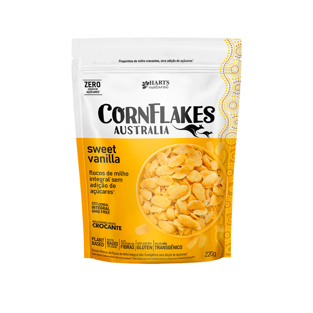 CEREAL MATINAL ZERO ACUCAR CORNFLAKES AUSTRALIA 220G