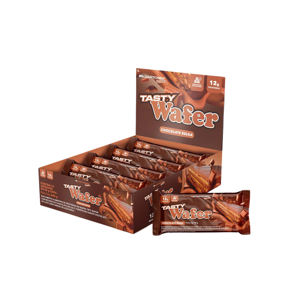 TASTY WAFER CHOCOLATE BELGA 50G