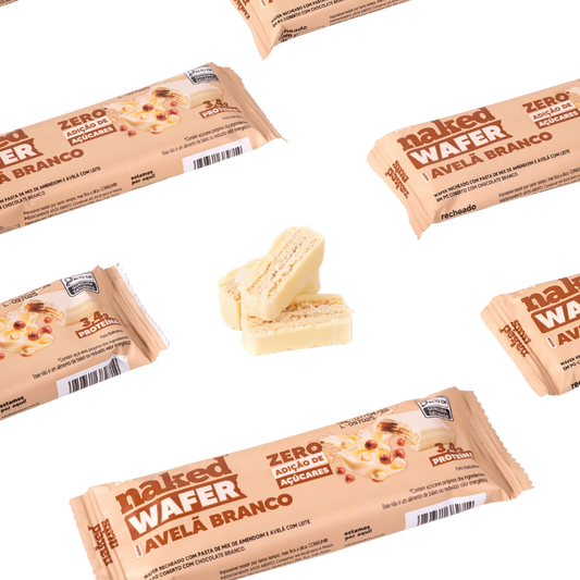 WAFER AVELA BRANCO 26G NAKED NUTS