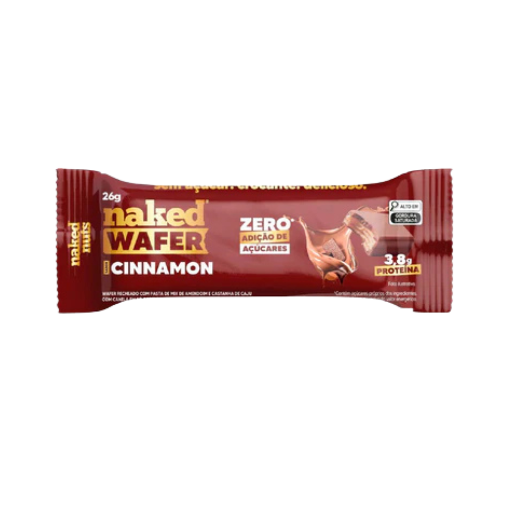 NAKED BITES - WAFER CINNAMON 26G NAKED NUTS