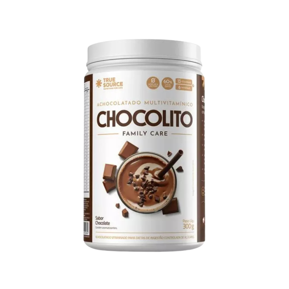 CHOCOLITO ACHOCOLATADO MULTIVITAMINICO CHOCOLATE 300G - TRUE SOURCE