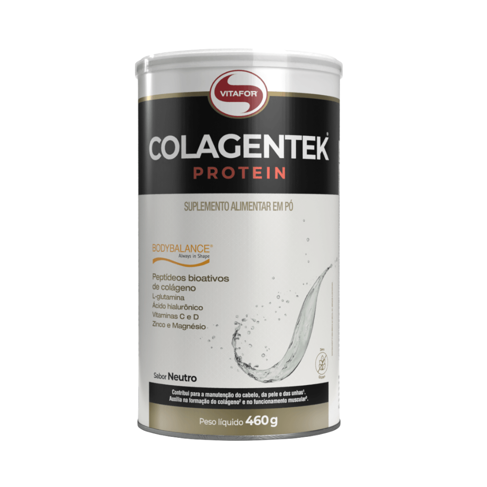 COLAGENTEK PROTEIN LATA 460G SABOR NEUTRO VITAFOR