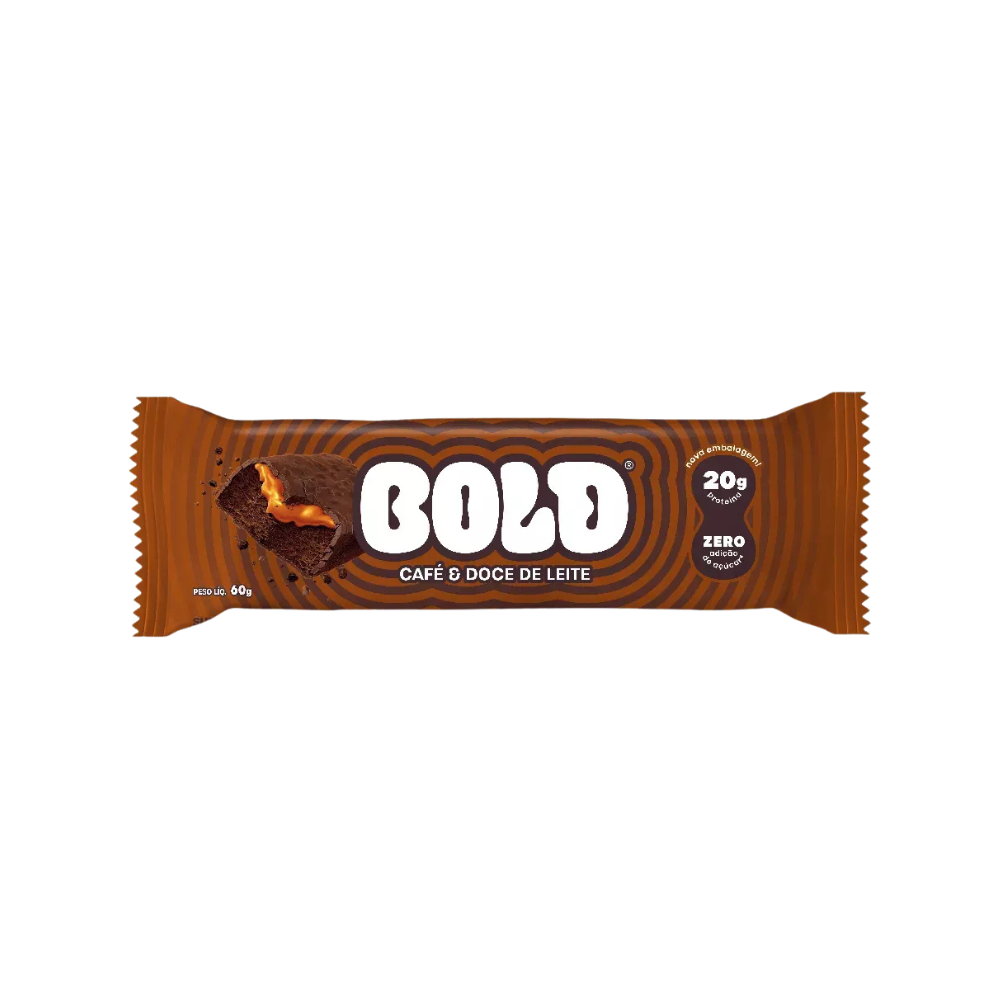 BOLD BAR SABOR CAFE E DOCE DE LEITE 60G