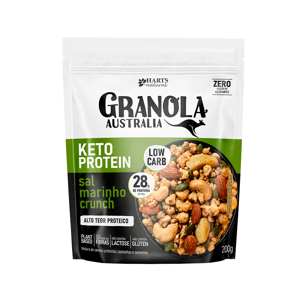 GRANOLA AUSTRALIA PROTEIN SAL MARINHO 200G