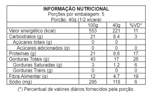 GRANOLA LOW CARB OLIVA E CURCUMA 200G LEVE CROC