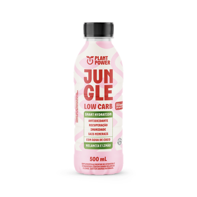 BEBIDA ISOTONICA JUNGLE MELANCIA LIMAO 500ML