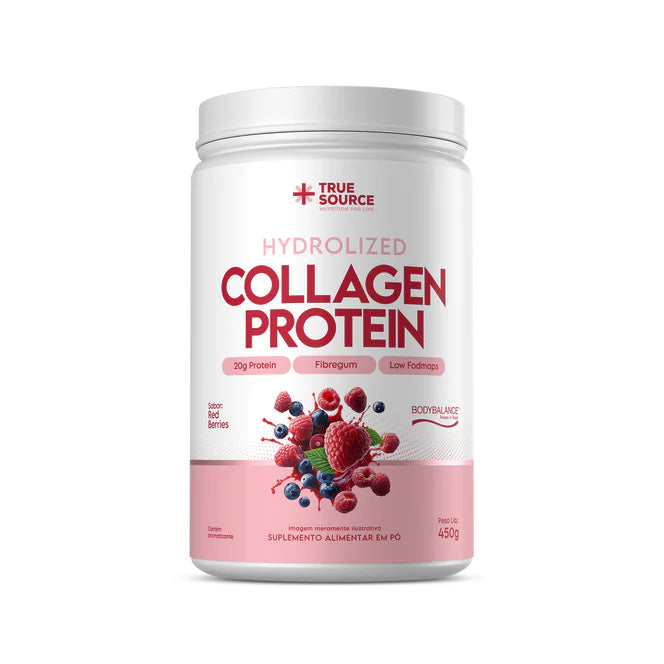 PROTEINA COLLAGEN BODY BALANCE PROTEIN RED BERRIES 450G - TRUE SOURCE