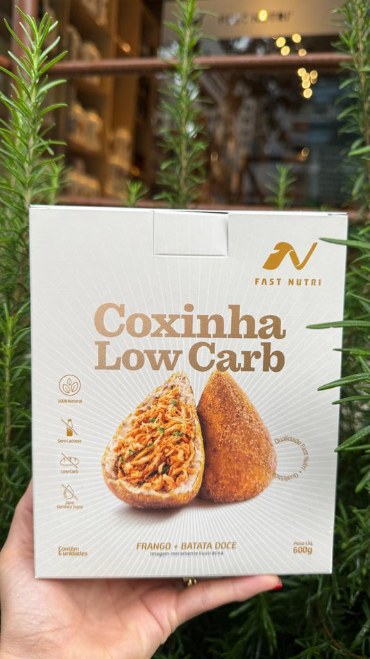 CAIXA COXINHA DE BATATA DOCE 6 UNIDADES
