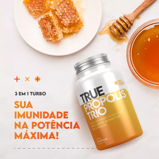TRUE PROPOLIS TRIO 60 CAPSULAS - TRUE SOURCE