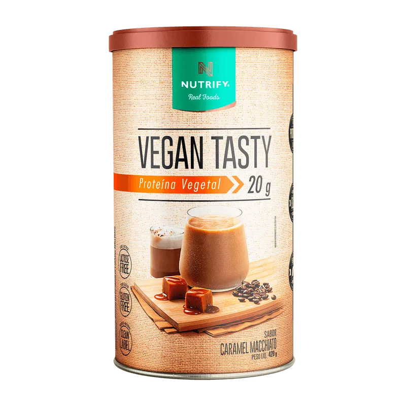 VEGAN TASTY CARAMEL MOCCHIA 420G NUTRIFY