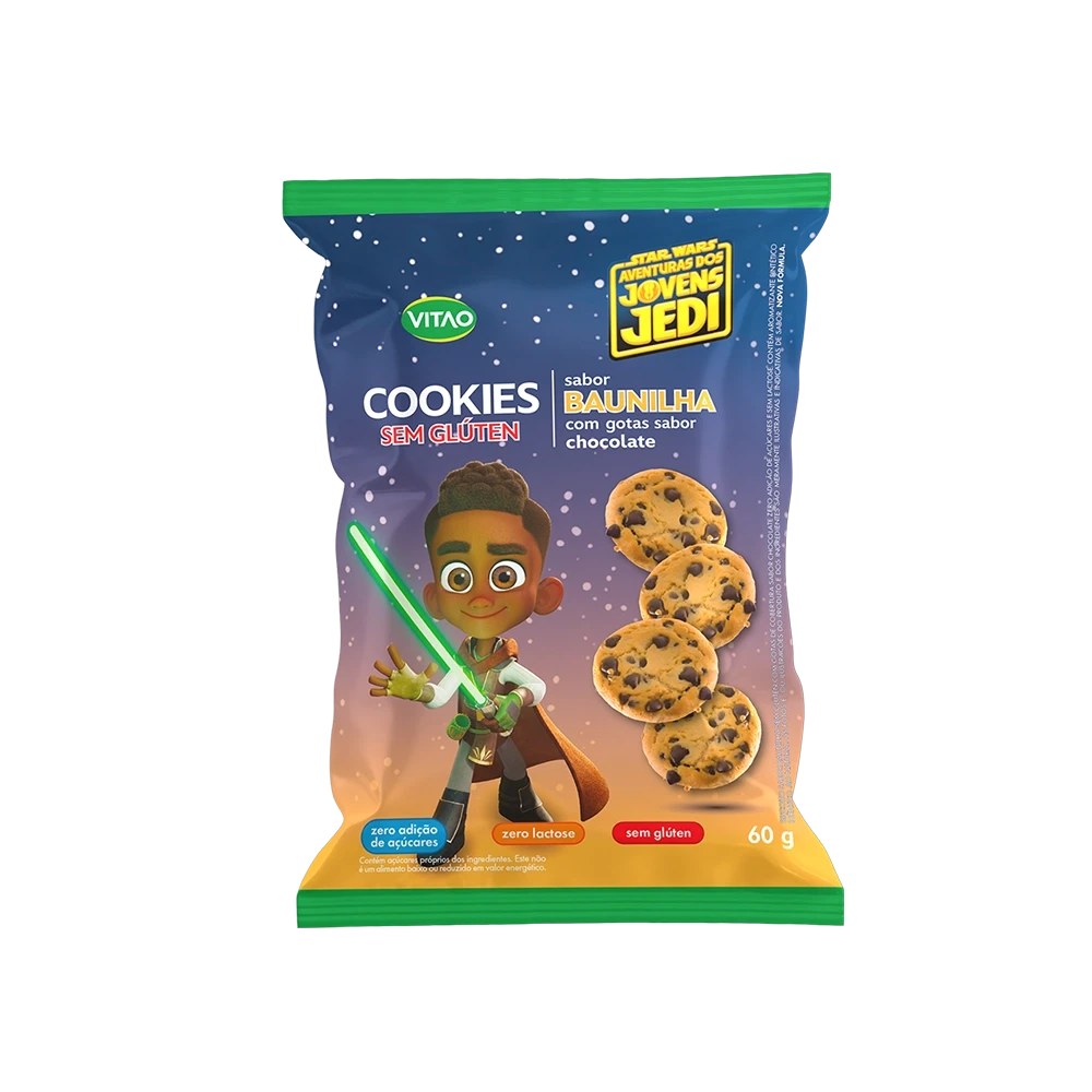 DISNEY COOKIES S GLUTEN BAUNILHA 60G VITAO