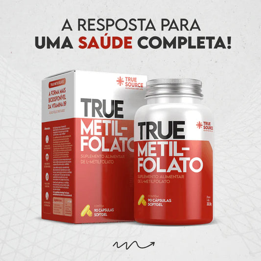 TRUE METILFOLATO 90 CAPSULAS - TRUE SOURCE