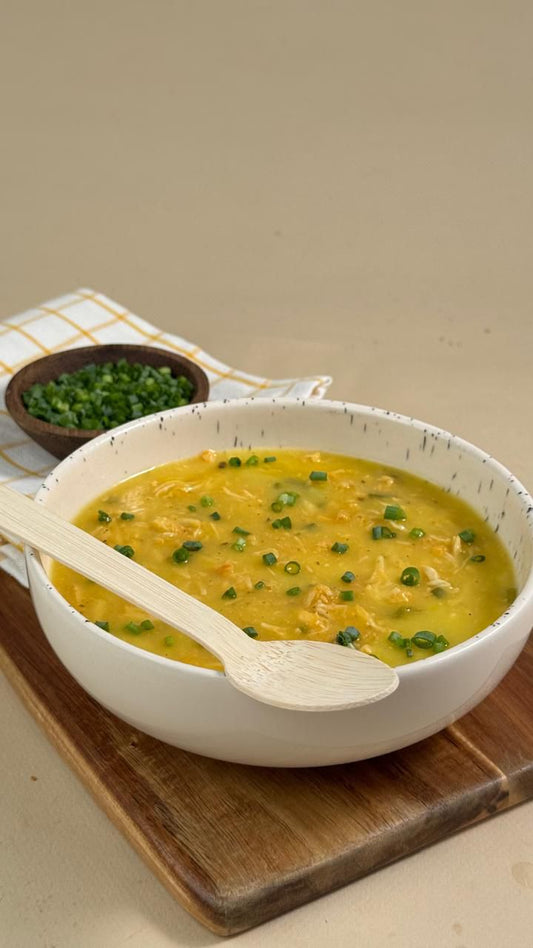 SOPA DE BAROA COM FRANGO