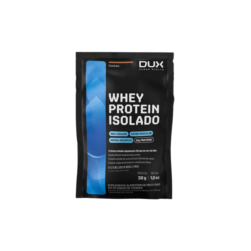 WHEY PROTEIN ISOLADO COOKIES SACHE 30G DUX
