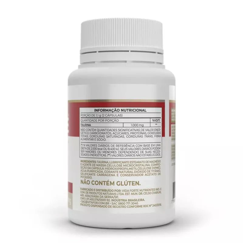 TAURINA 30 CAPSULAS VITAFOR