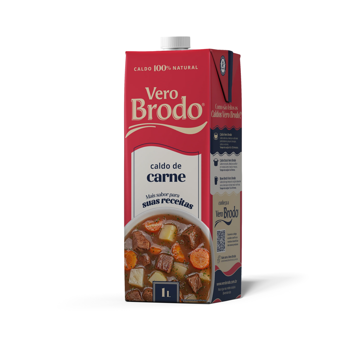 CALDO DE CARNE BOVINA VRERO BRODO 1L