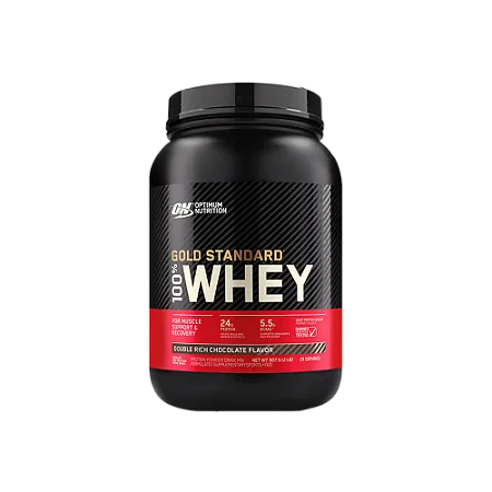 WHEY GOLD 100 DOUBLE RICH CHOCOLATE OPTIMUM NUTRITION 900g