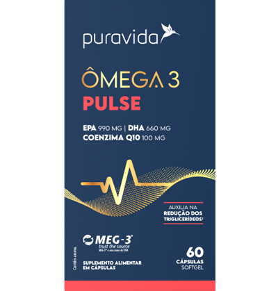 OMEGA 3 PULSE 60CAPSULAS PURA VIDA