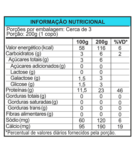 YORGUS 500G IOGURTE GREGO NATURAL - 0% S LACTOSE