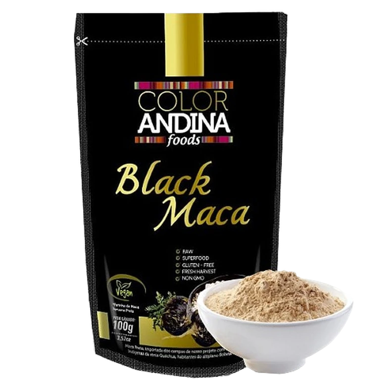 MACA PERUANA BLACK COLOR ANDINA 100G