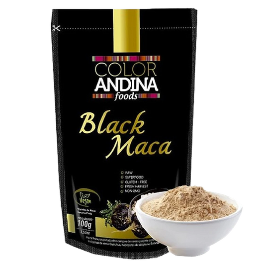 MACA PERUANA BLACK COLOR ANDINA 100G