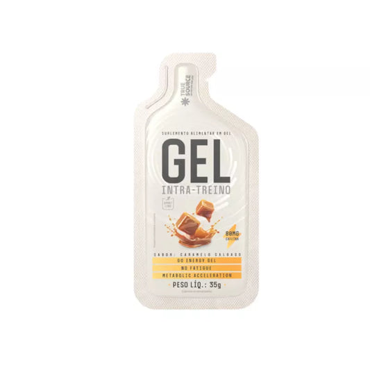GEL INTRA TREINO CARAMELO SALGADO + CAFEINA 35G - TRUE SOURCE