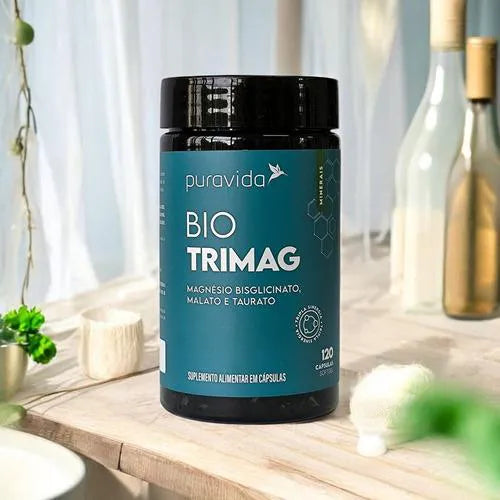 BIO TRI MAGNESIO 120 CAPSULAS PURA VIDA