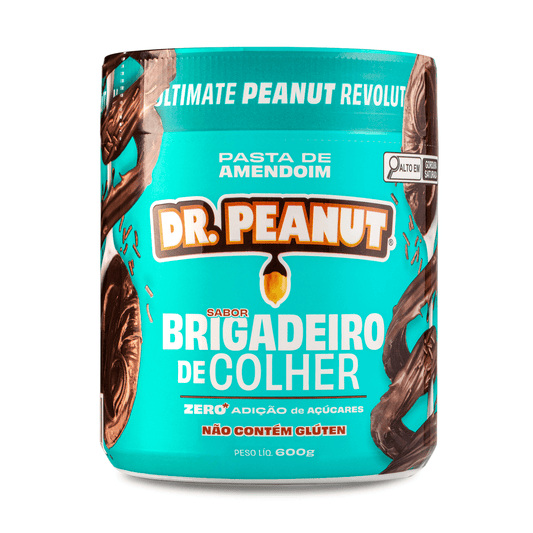PASTA DE AMENDOIM BRIGADEIRO DE COLHER 600G DR PEANUT