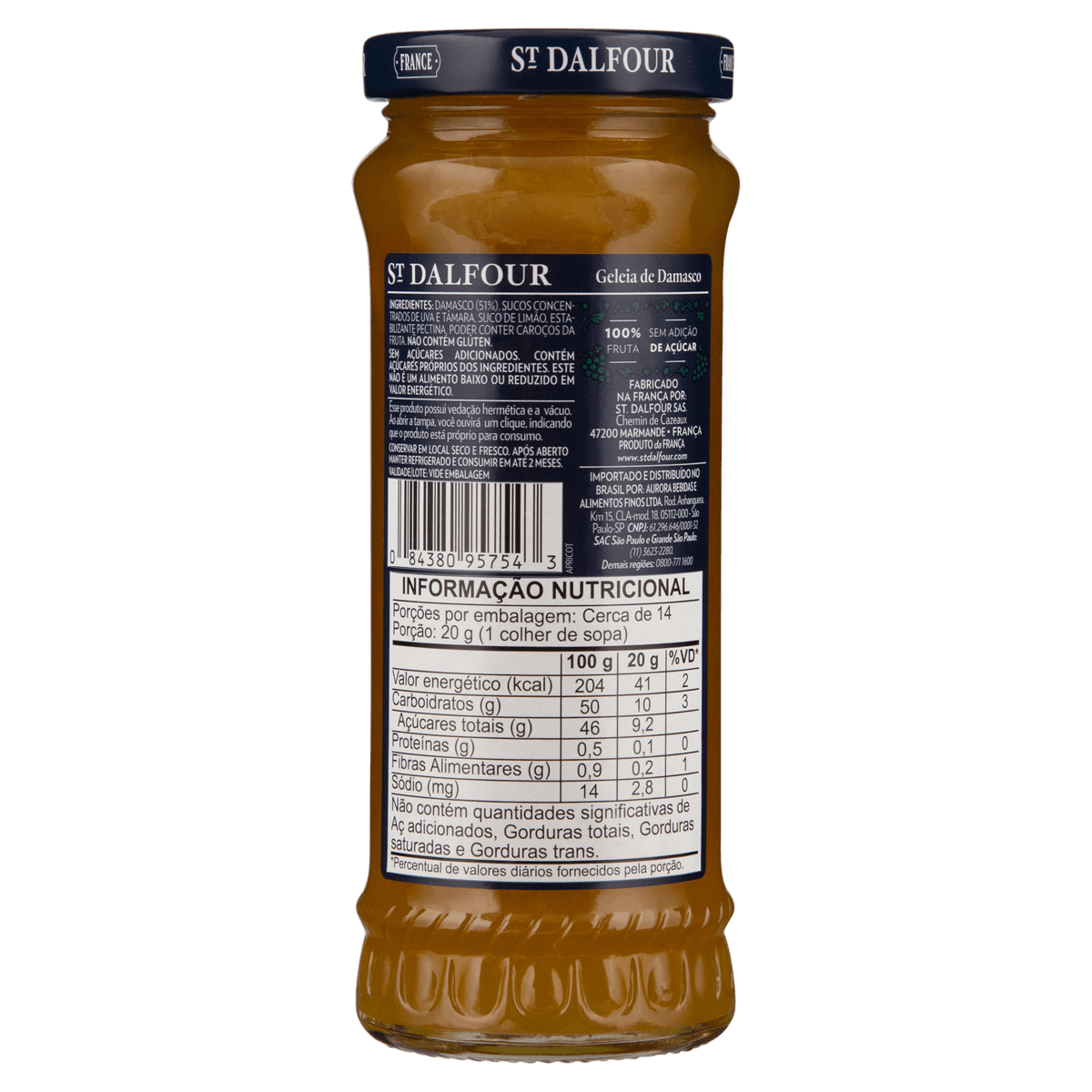 GELEIAS SAINT DALFOUR 284G DAMASCO
