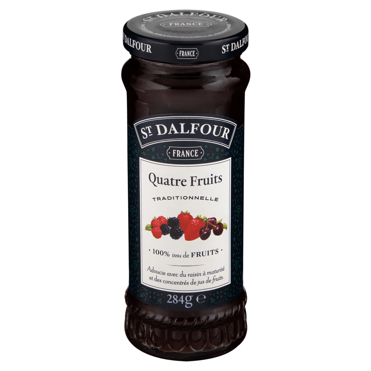 GELEIAS SAINT DALFOUR 284G 4 FRUTAS