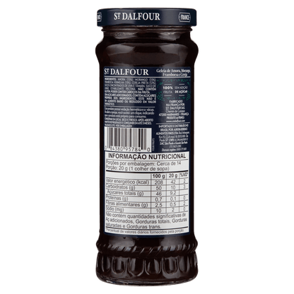 GELEIAS SAINT DALFOUR 284G 4 FRUTAS